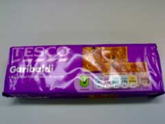 TESCOのレーズンビスケット